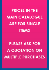 All prices on this website are for single items. Please ask for a quotation on multiple items.